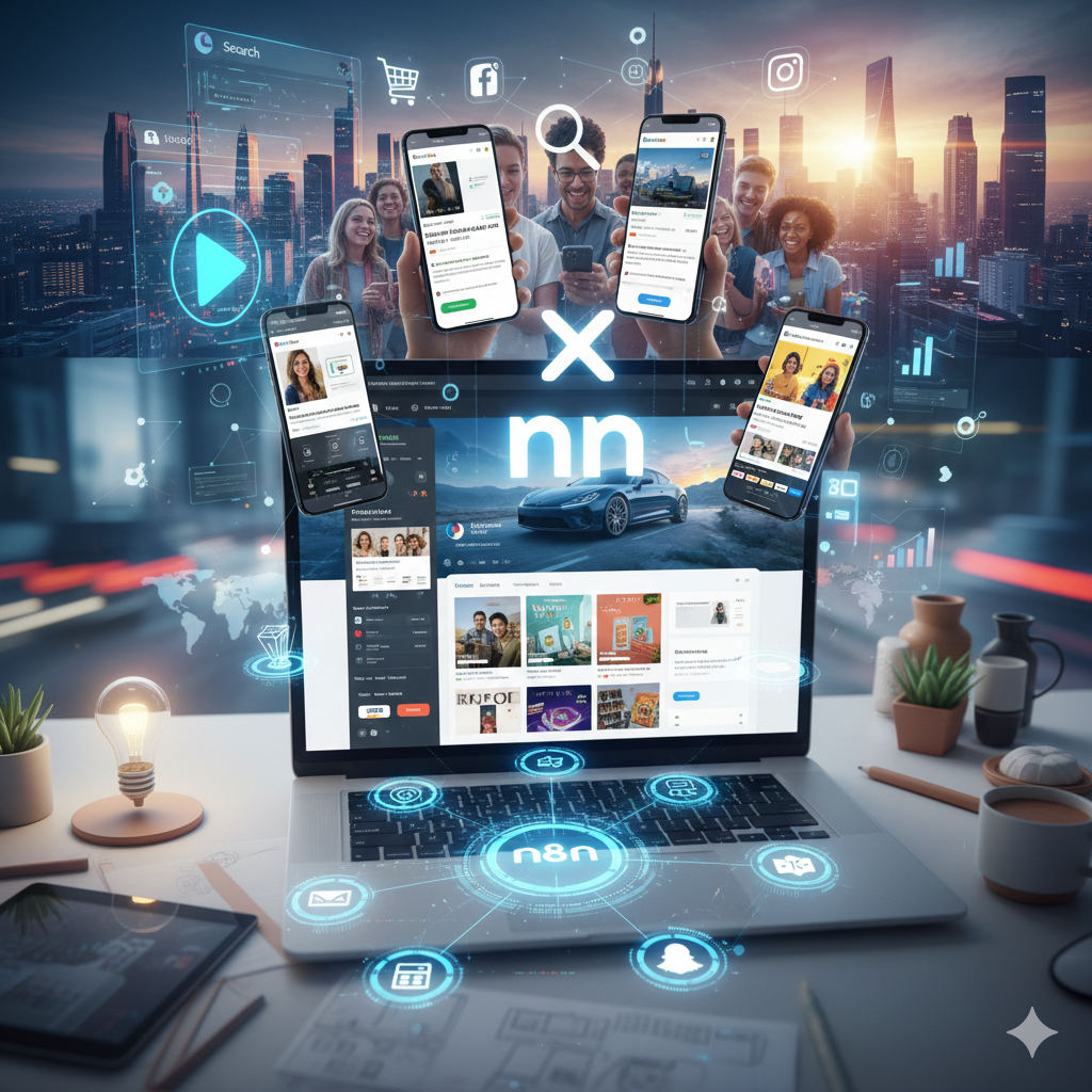 منصة أتمتة التسويق الرقمي تربط وسائل التواصل الاجتماعي وتدير المحتوى والحملات عبر الأجهزة الذكية